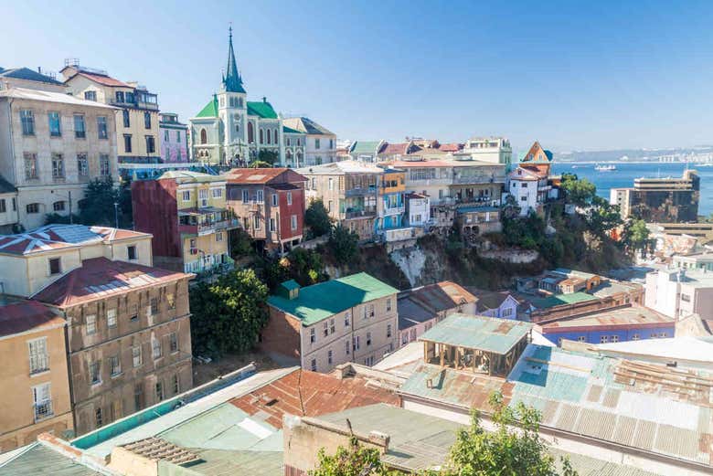 Vistas panorámicas de Valparaíso