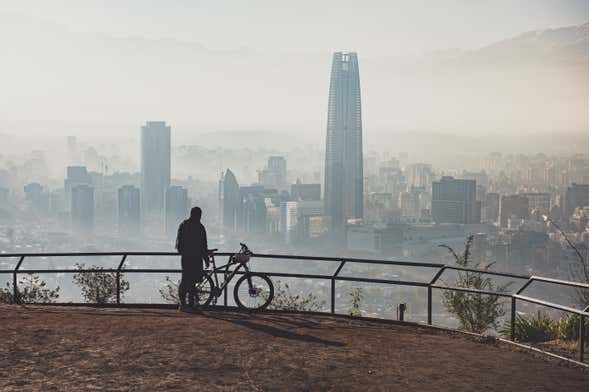 Tour de bicicleta por Santiago