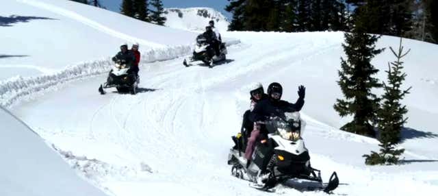 Excursão ao Cajón del Maipo de moto de neve