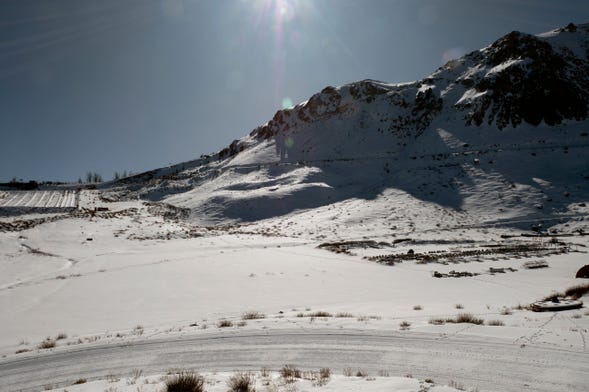 Tour de neve por Farellones e Valle Nevado