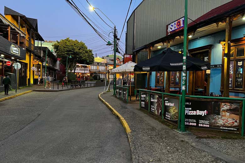 Una delle strade del quartiere Esmeralda