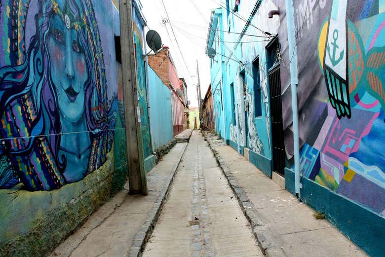 Arte urbana di Valparaíso
