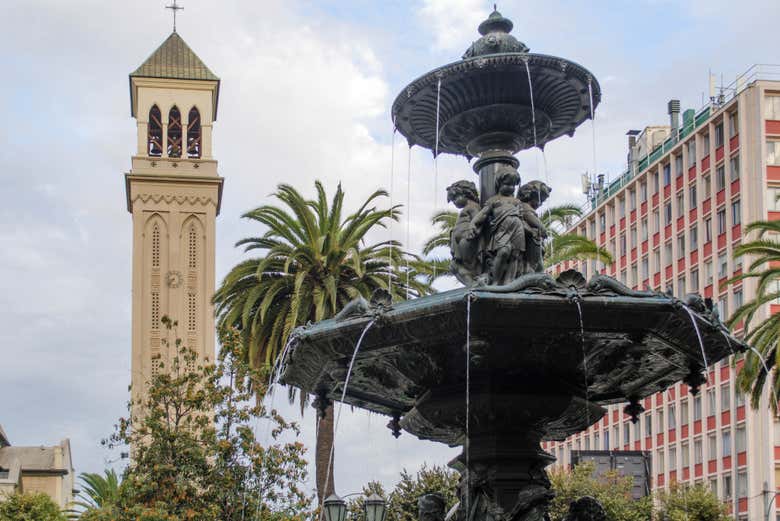 Campanario de la Catedral de Valparaíso