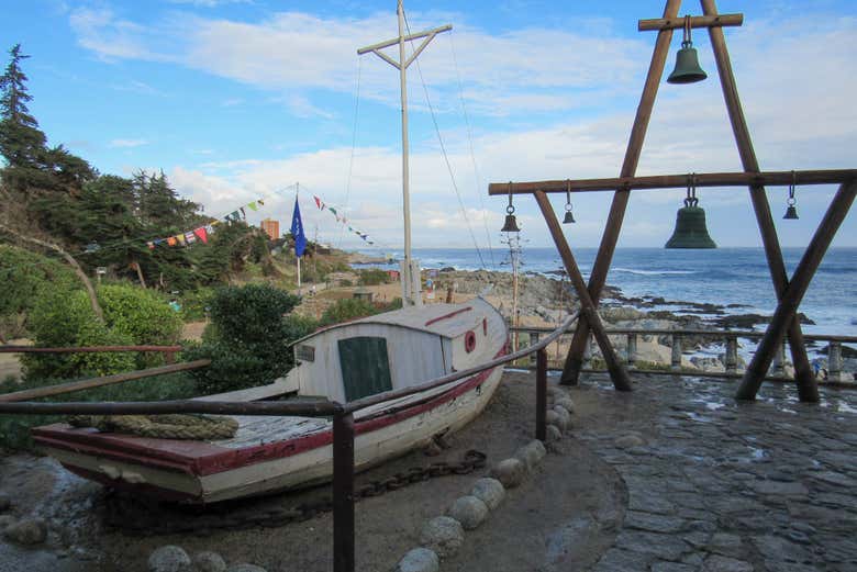 Vistas do Pacífico da casa de Neruda
