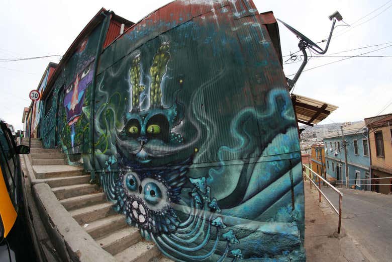 Street art di Valparaíso