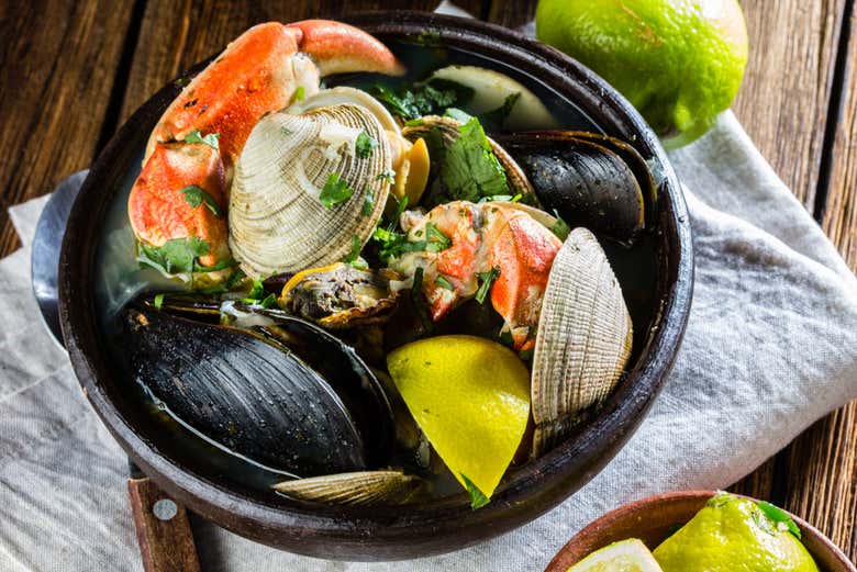 Seafood soup