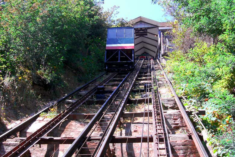 An ancient funicular
