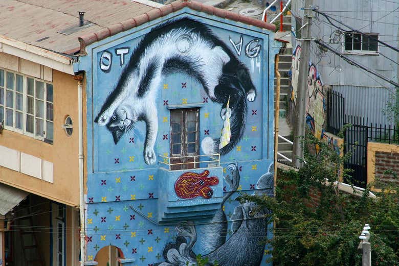 Tour dei murales di Valparaíso