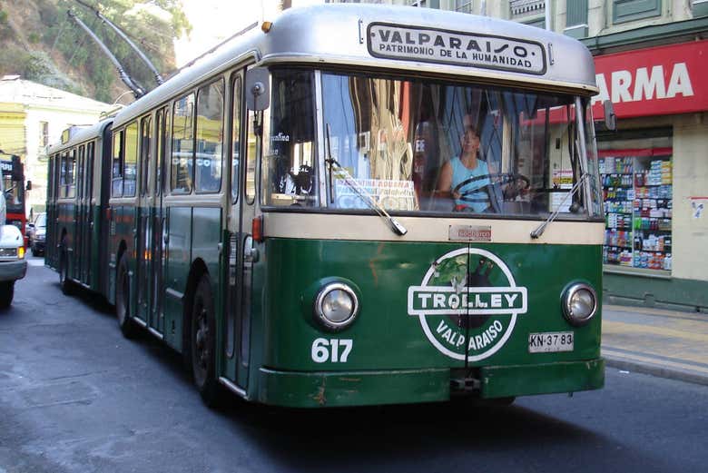 Filobus di Valparaíso