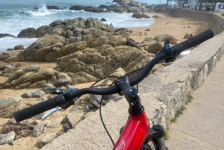 In bici lungo la costa