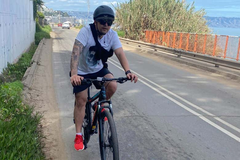 Esploreremo la costa di Viña del Mar su due ruote