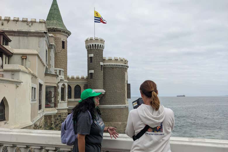 Osservando il Castello Wulff