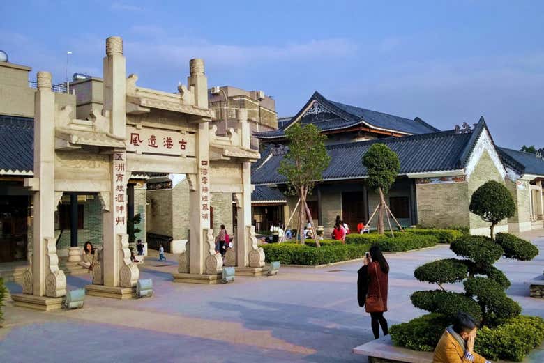 Porto antigo de Huangpu