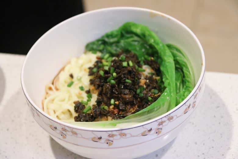 Una ciotola di noodles