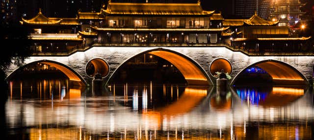 Tour nocturno por Chengdú
