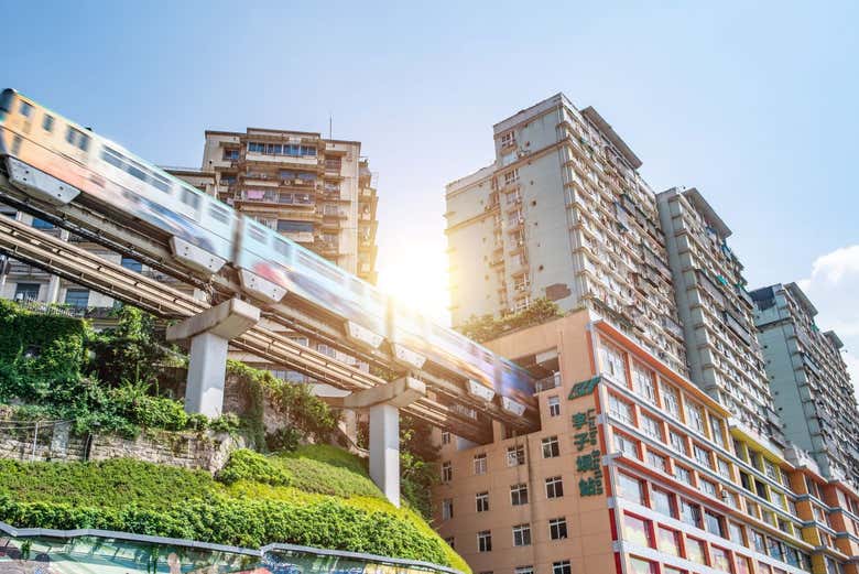 La estación más popular en Chongqing