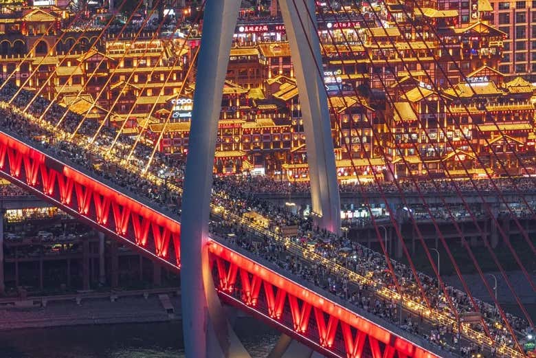 Cruzaremos el puente Qiansimen