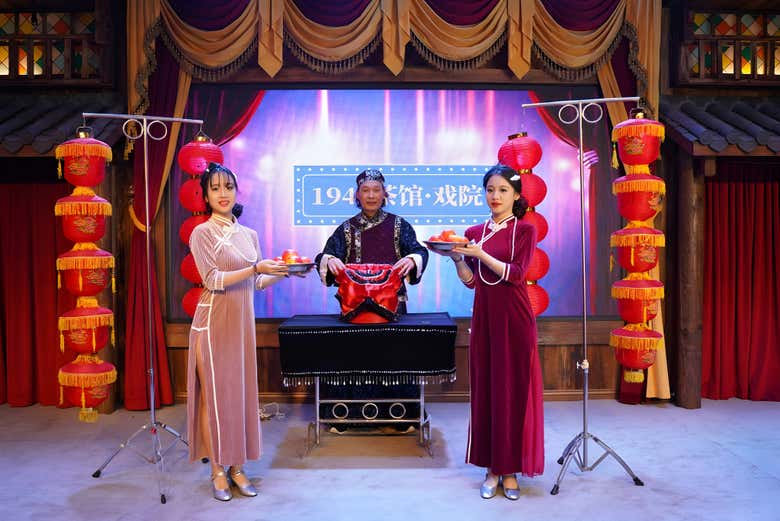 Un espectáculo que cuida cada detalle desde el minuto uno