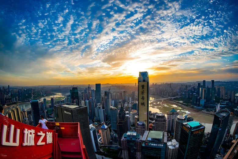 Pronti a salire sul Cloud Eye Observation Deck?