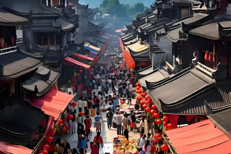 Stroll through the picturesque streets