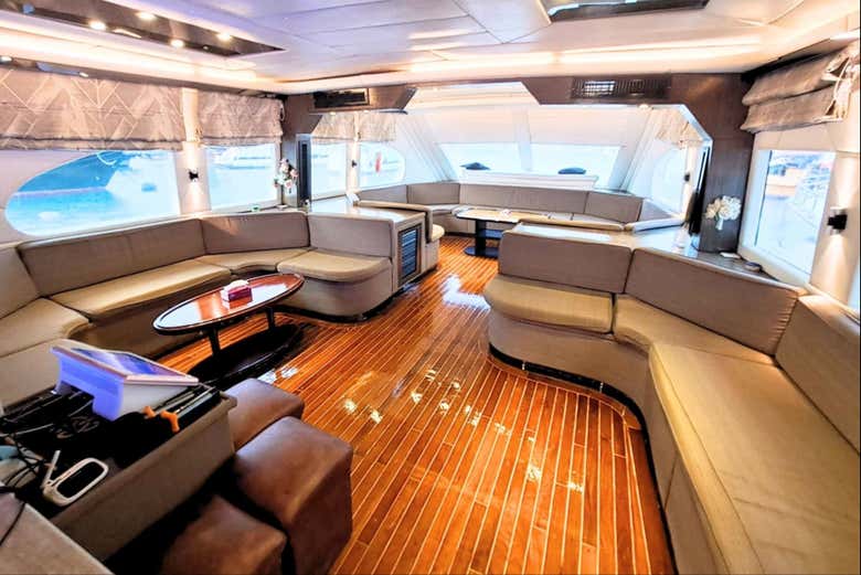 Intérieur du yacht