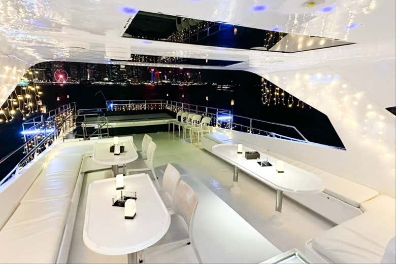 Vous profiterez d'une soirée de luxe