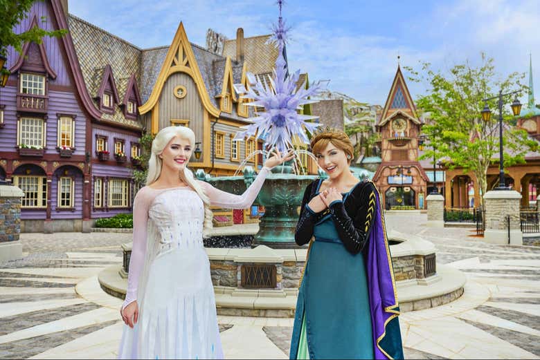 Elsa e Anna, de Frozen