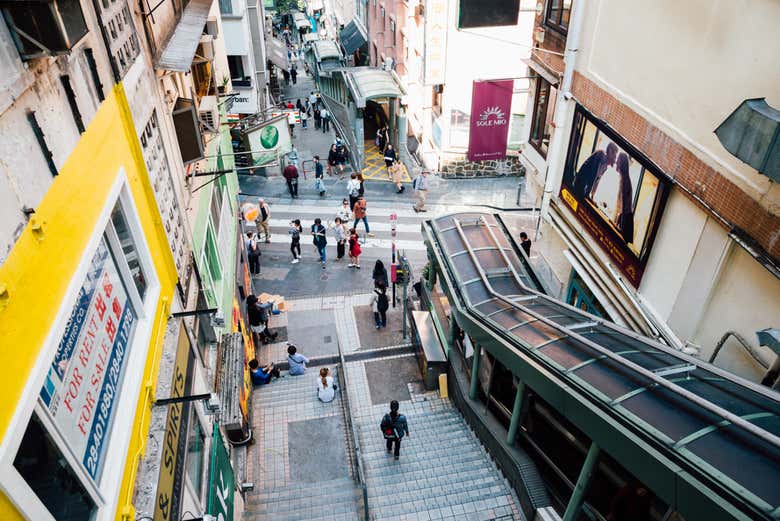 Escaleras de Mid-Level