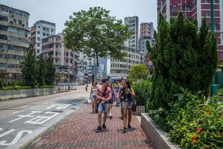 Walk the streets of Mong Kok