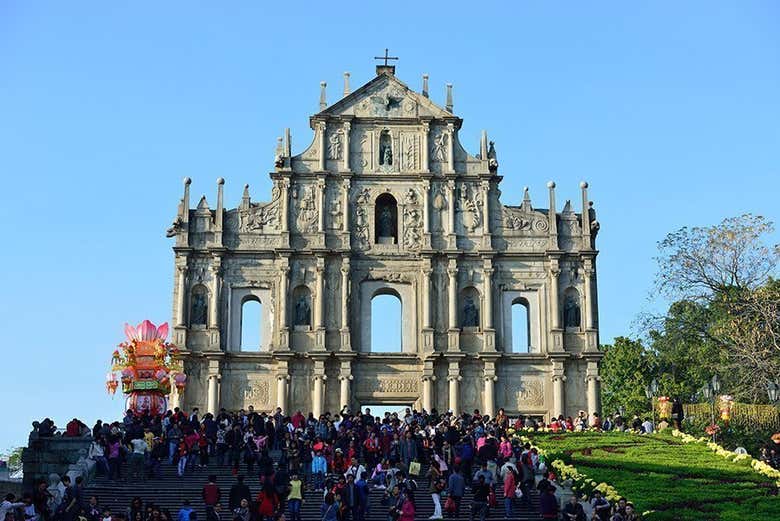 Ruins of St. Paul's in Macau