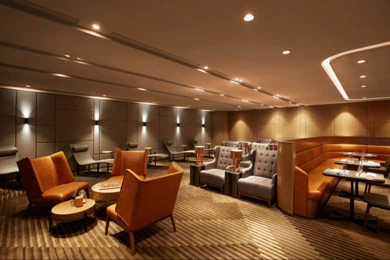 Ambiente de confort en la Plaza Premium First
