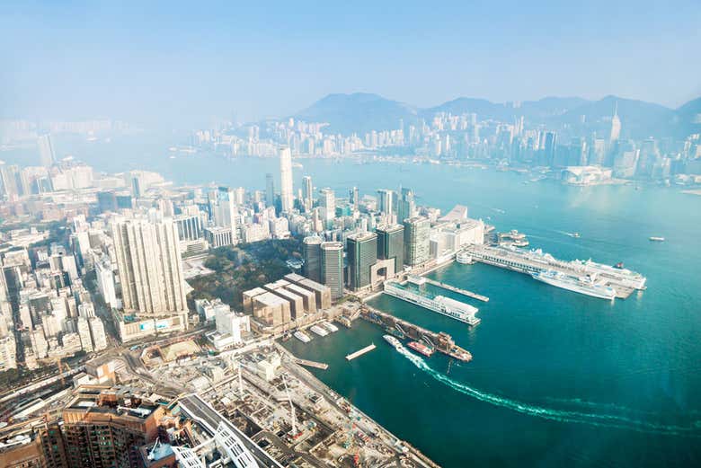 Hong Kong desde el Sky100
