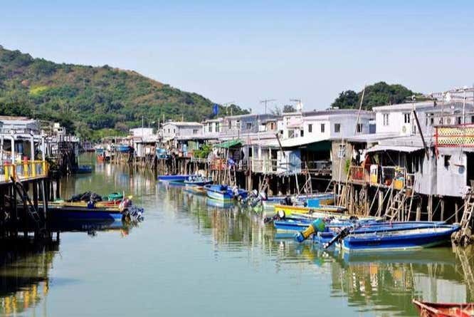 Le palafitte dell'isola di Lantau