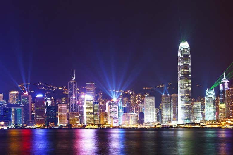 Hong Kong de nuit