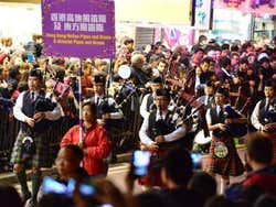 Desfile do Ano Novo Chinês em Hong Kong