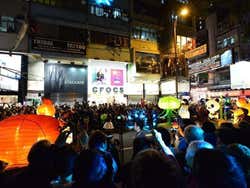 Desfile do Ano Novo Chinês em Hong Kong