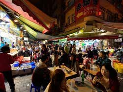 Dîner au Marché de nuit de Temple