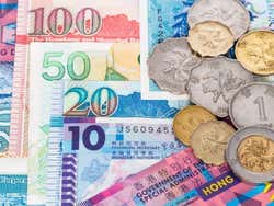 Moedas e notas de Hong Kong