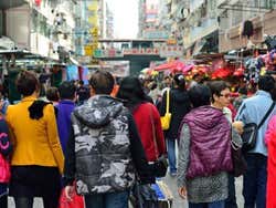 Le strade di Mong Kok
