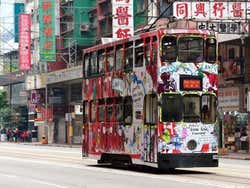 Tramway in Hong Kong