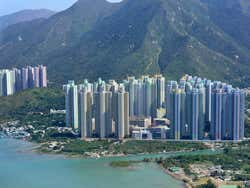 Tung Chung visto do Ngong Ping 360