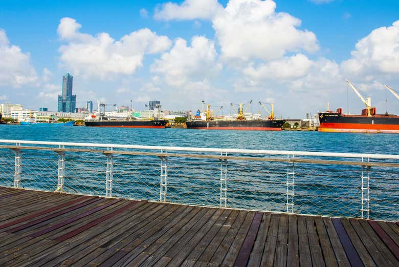 El puerto de Kaohsiung