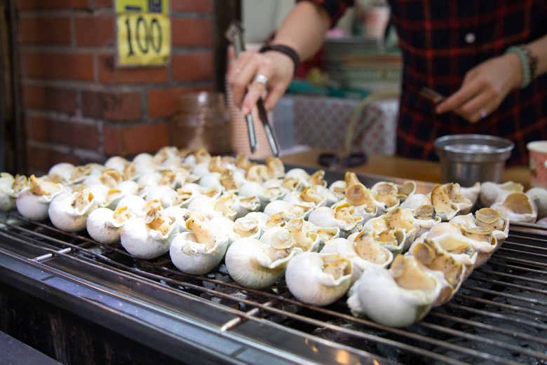 Street food in Keelung