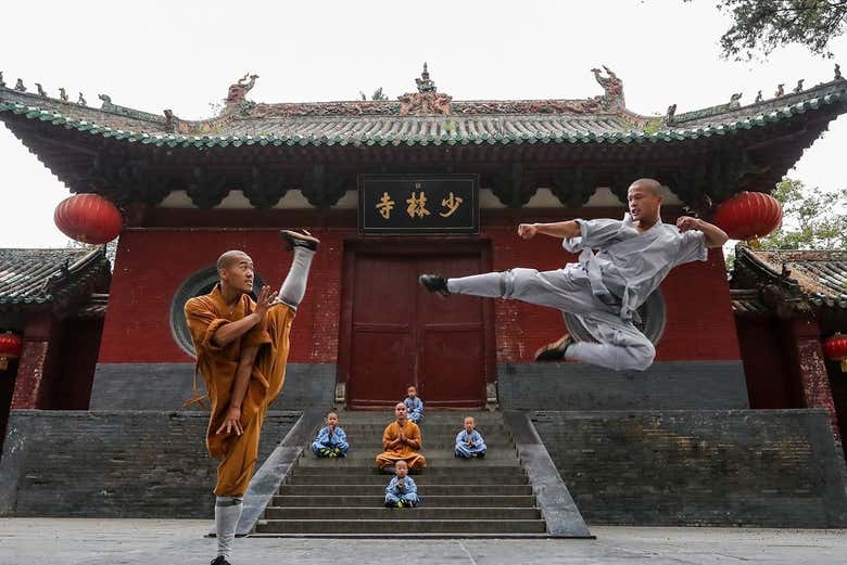 Conoceréis todo sobre la vida de los monjes en el templo Shaolin