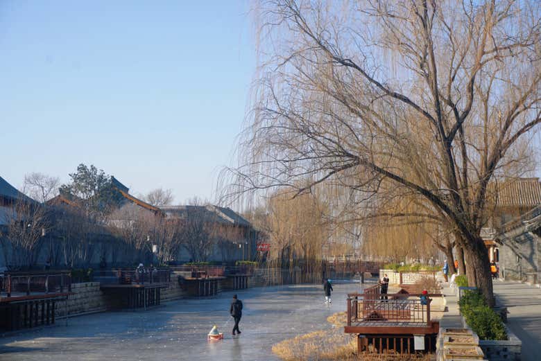 Alrededores del lago Houhai