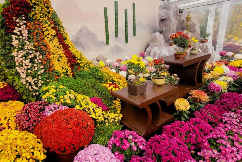 Un altar en el Templo del Cielo