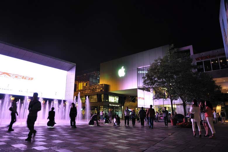 La zone commerçante de Sanlitun