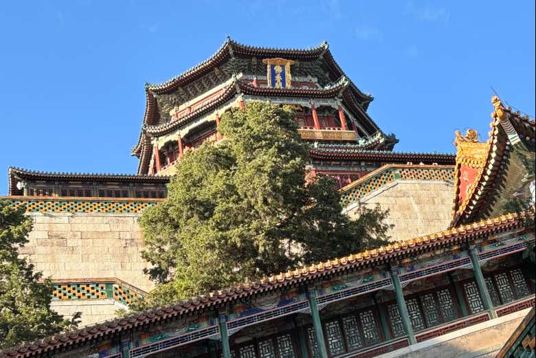 Decoración de una de las torres