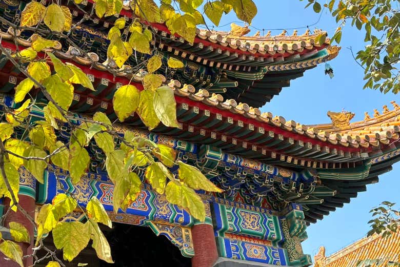 O Templo dos Lamas destaca-se pela sua bela arquitetura