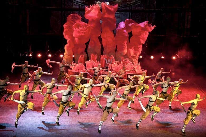 Spectacle de Kung Fu au Théâtre Rouge